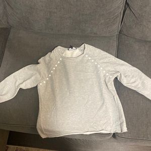 Generation Love S grey long sleeve sweatshirt